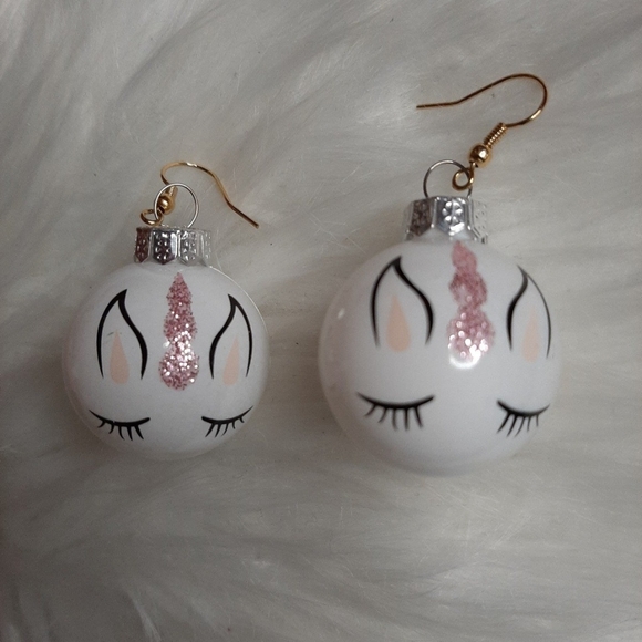 Yunstargirl Jewelry - Unicorn Ornament Earrings New